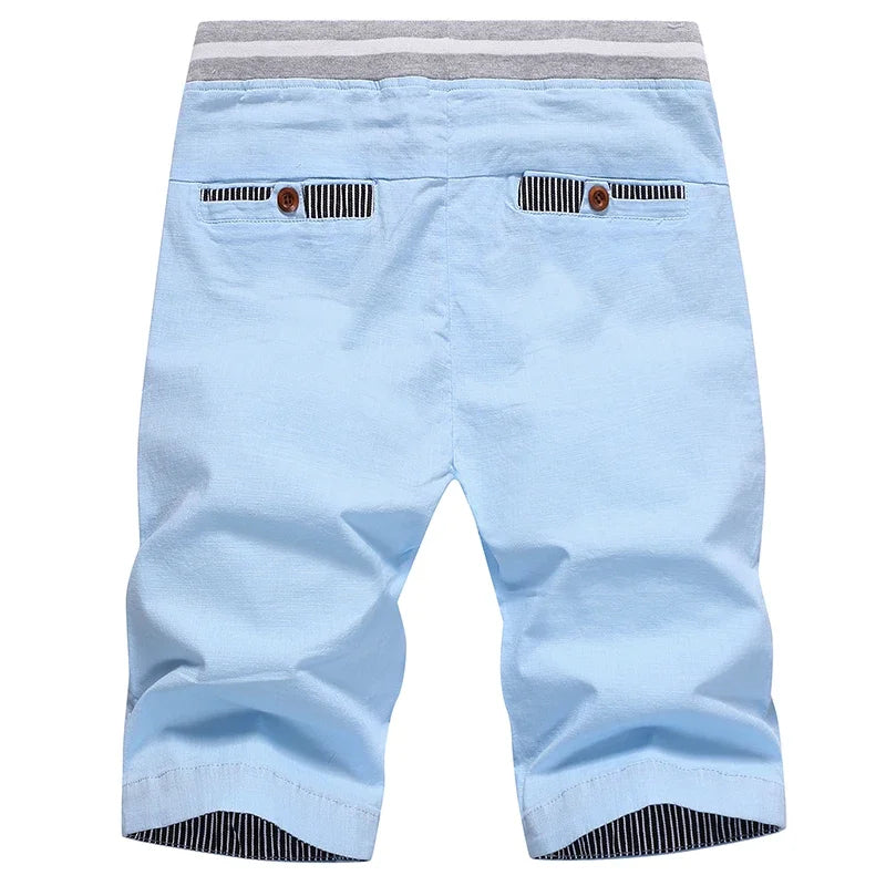 Bermuda Casual Masculina – Conforto e Estilo em Algodão Leve para o Verão