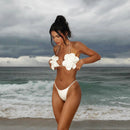 Biquíni Sexy com Saia – Conjunto Feminino 3 Peças, Estilo Bandage, Modelagem Brasileira, Saia A-Line para o Verão