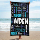 Beach Towel Personalized Beach Towel Patterned Sunscreen And Windproof Suitable For Swimming Pool Camping Travel Blanket