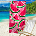 ✨ Toalha de Praia Estampa de Melancia – Protetora, Antivento e Ideal para Praia, Piscina ou Viagem