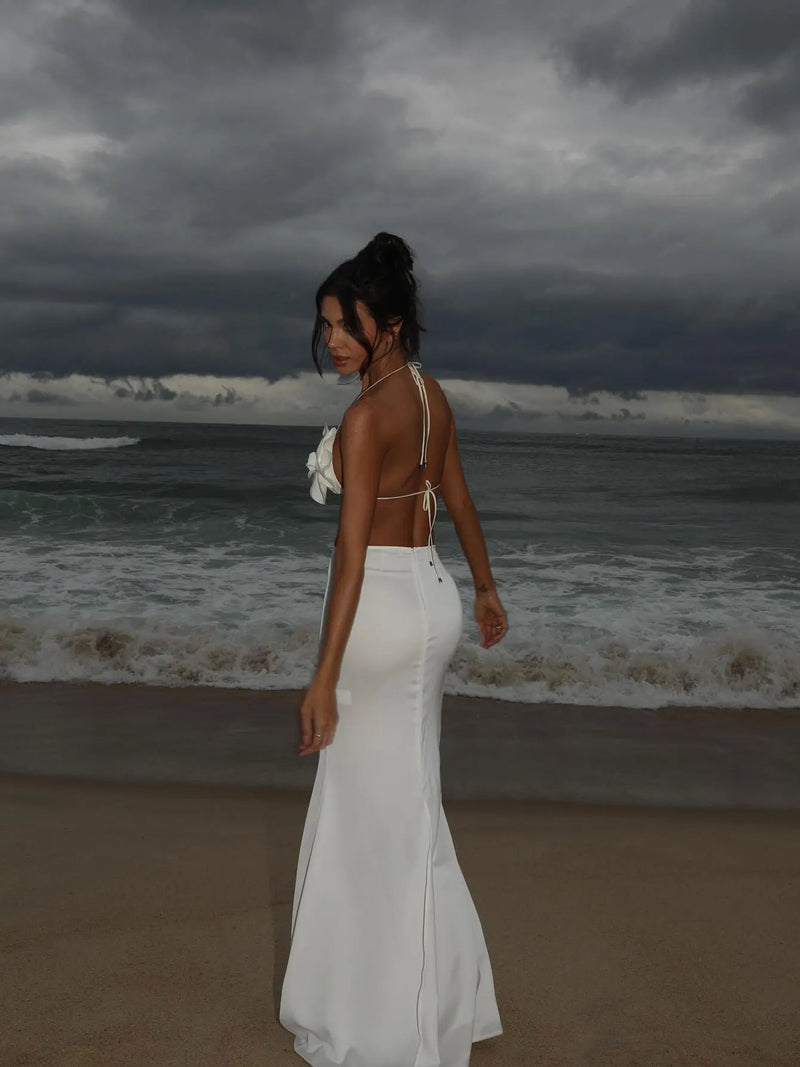 Biquíni Sexy com Saia – Conjunto Feminino 3 Peças, Estilo Bandage, Modelagem Brasileira, Saia A-Line para o Verão